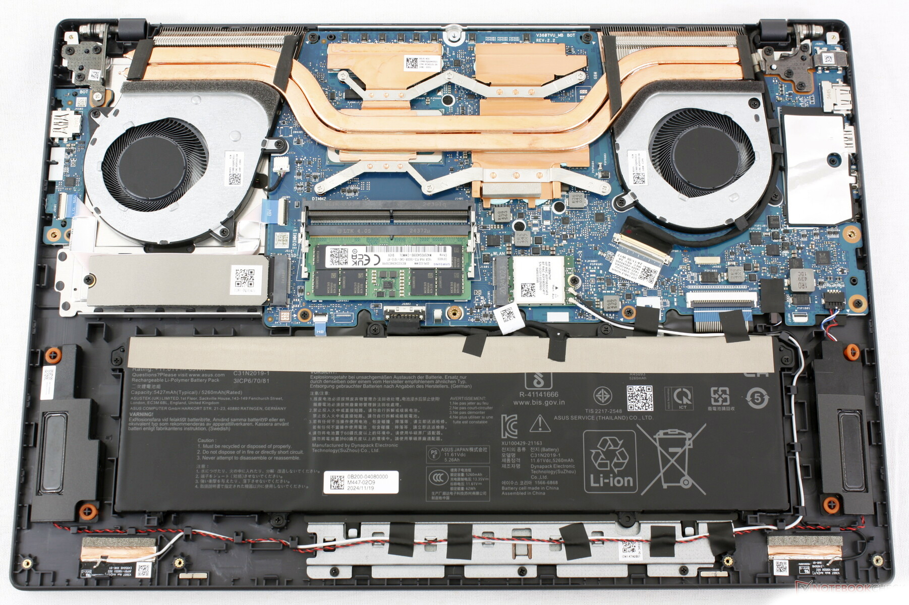 How to replace and fix ASUS Vivobook S3607 S3607C V3607 LCD Rear Top Lid Back Cover A case silver OLED (Asus V16 V3607V)